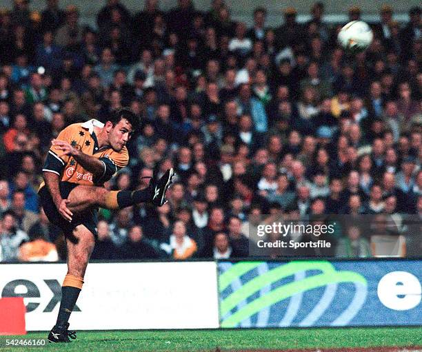 June 1999; Nathan Spooner, Australia. 1999 Australia Tour, Lansdowne Cup Second Test, Australia v Ireland, Subiaco Oval, Perth, Australia. Picture...