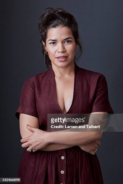 Actress America Ferrera is photographed for Entertainment Weekly Magazine at the ATX Television Fesitval on June 10, 2016 in Austin, Texas.