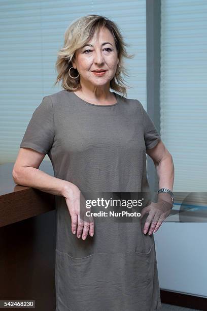 Carmen Machi attend the 'Villaviciosa De Al lado' photocall at Warner Bros office on June 23, 2016 in Madrid, Spain. Photo: Oscar Gonzalez/NurPhoto