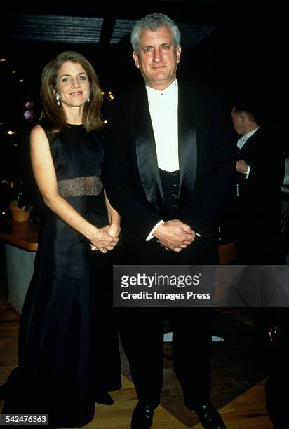 Caroline Kennedy Schlossberg and Edwin Schlossberg circa 1997 in New York City.