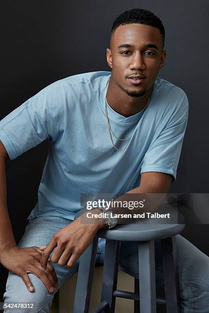 Actor Jessie T. Usher is photographed for Entertainment Weekly Magazine at the ATX Television Fesitval on June 10, 2016 in Austin, Texas.