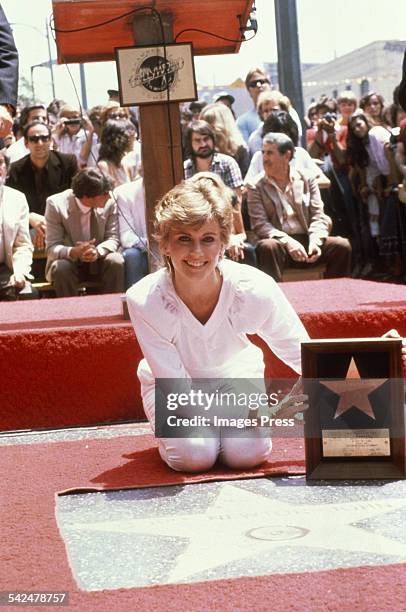 Olivia Newton-John circa 1981 in Los Angeles, California.