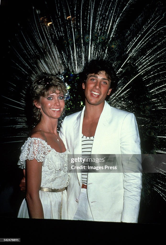 Olivia Newton-John and Matt Lattanzi...