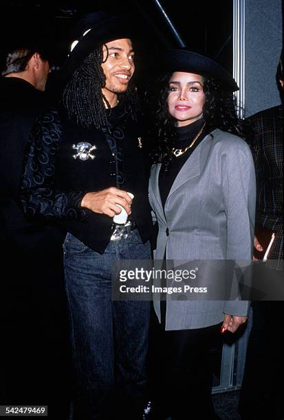 1980s: Latoya Jackson and Terence Trent D'Arby circa the 1980s.
