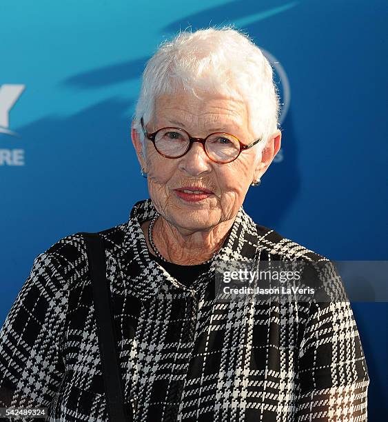 Betty DeGeneres attends the premiere of "Finding Dory" at the El Capitan Theatre on June 8, 2016 in Hollywood, California.