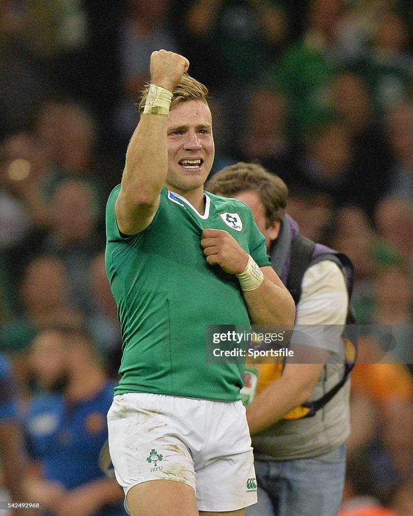 Ireland v France - 2015 Rugby World Cup Pool D