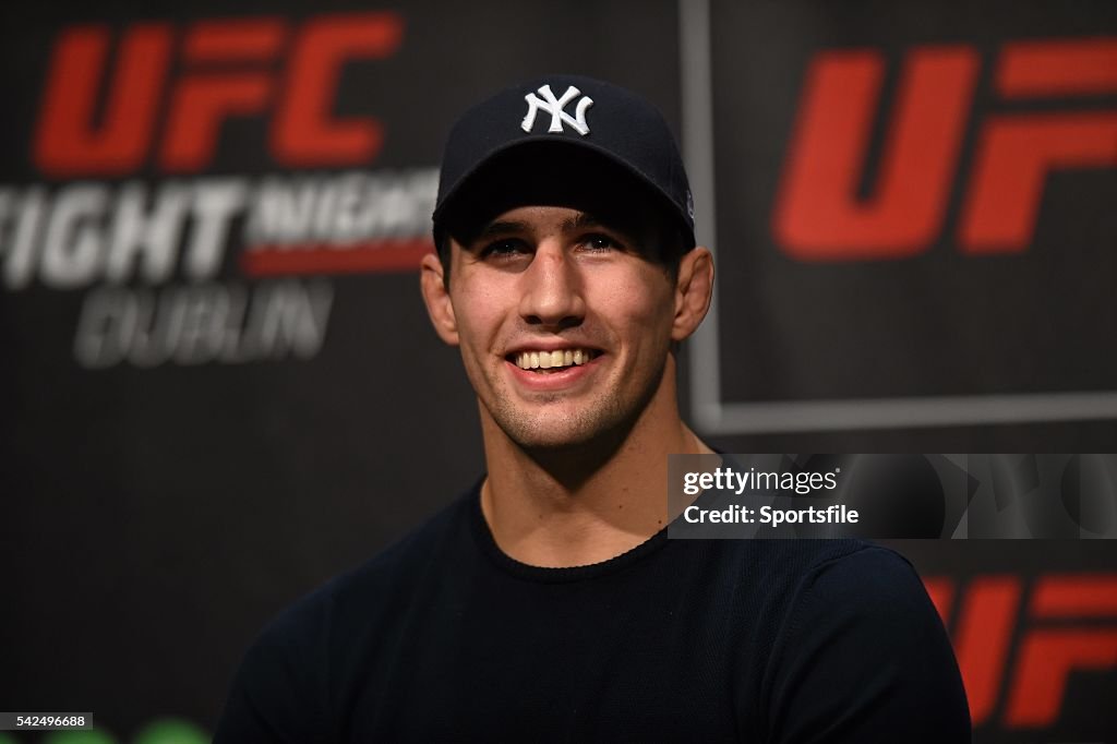 Ufc Rory 23 October 2015; UFC welterweight fighter Rory MacDonald during a Q ...