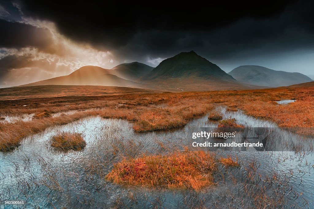 United Kingdom, Scotland, Glencoe valley