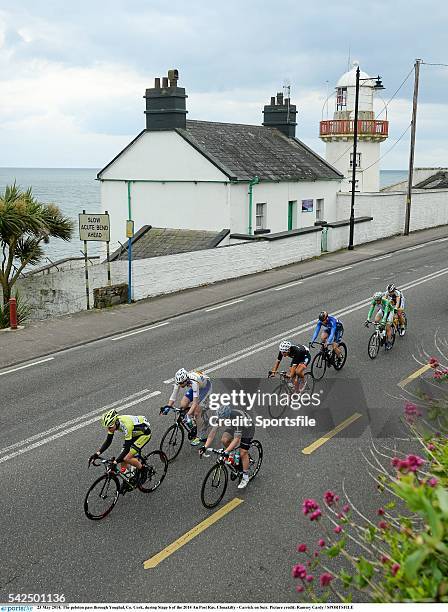 May 2014; The peloton pass through Youghal, Co. Cork, during Stage 6 of the 2014 An Post Rás. Clonakilty - Carrick on Suir. The An Post Rás is an...