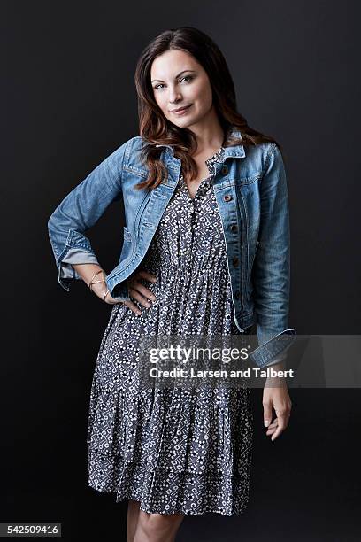 Actress Jill Flint is photographed for Entertainment Weekly Magazine at the ATX Television Fesitval on June 10, 2016 in Austin, Texas.