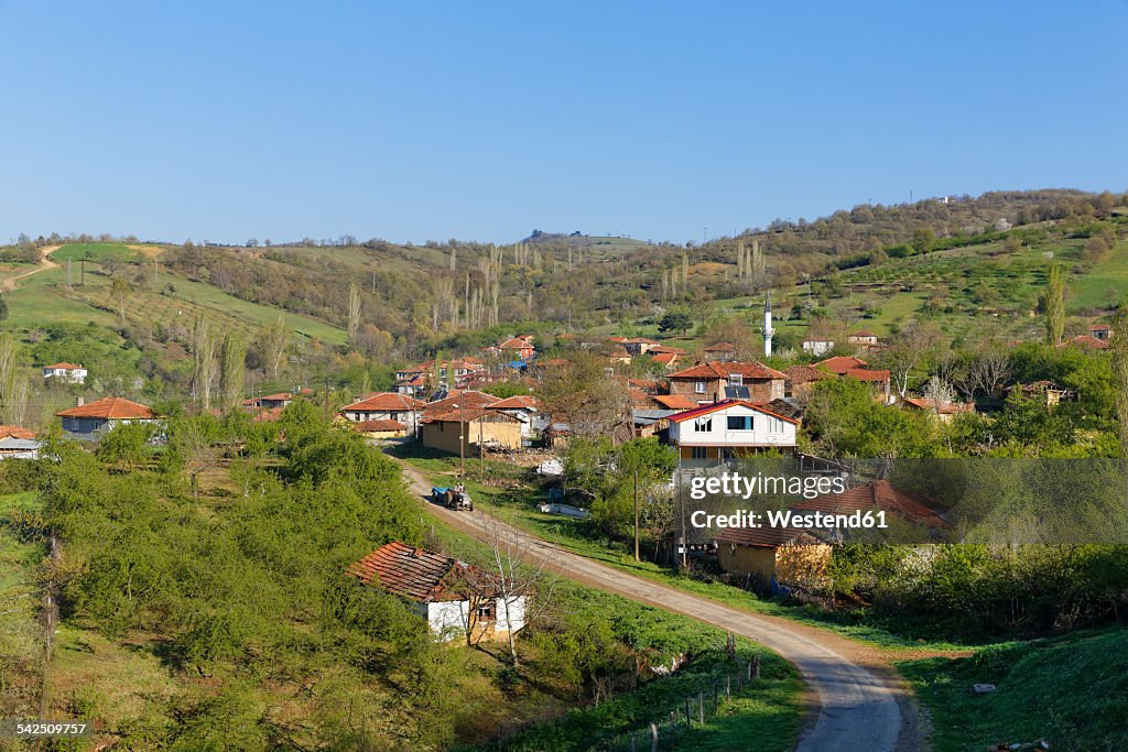 Turkey, Marmara Region, village Sariagil in Samanli Daglari mountains