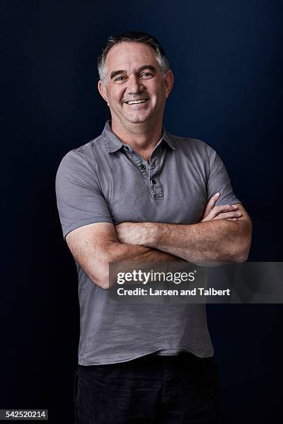 Writer and producer Hart Hanson is photographed for Entertainment Weekly Magazine at the ATX Television Fesitval on June 10, 2016 in Austin, Texas.