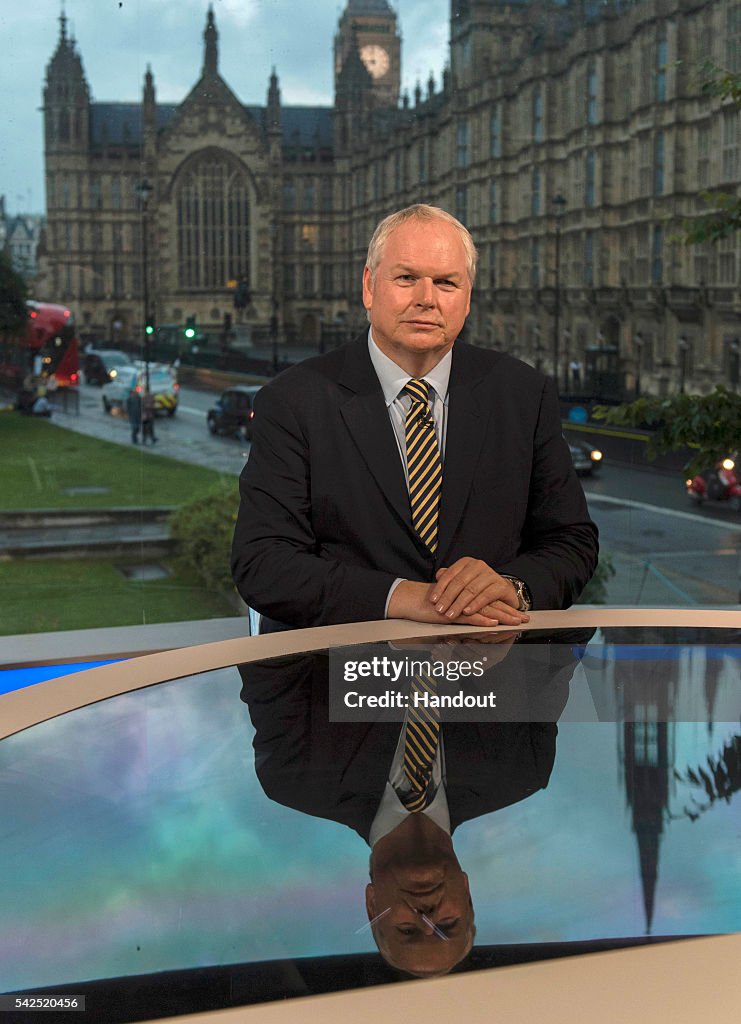 Counting And Regional Declarations Take Place For The EU Referendum