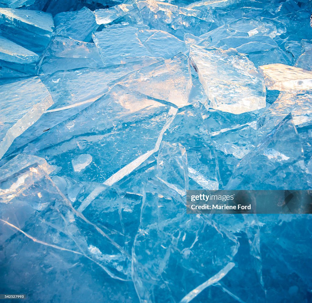 Ice abstract