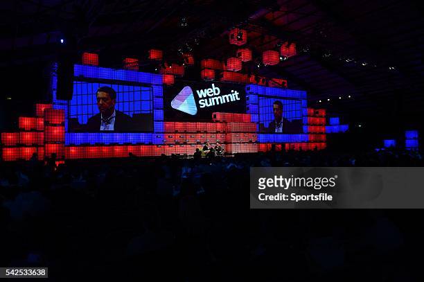 November 2014; Henry Blodget, Co-Founder & CEO, Business Insider, and Jim Bankoff, CEO & Chairman, Vox Media, discuss The Future of Media with David...