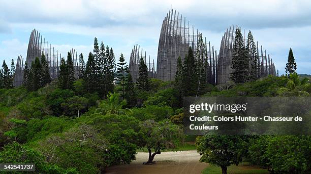 cultural center noumea #4 - nouméa stockfoto's en -beelden