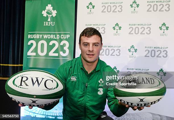 December 2014; In attendance at the announcement of the Irish Rugby Football Union, Irish Government and the Northern Ireland Executives' intention...