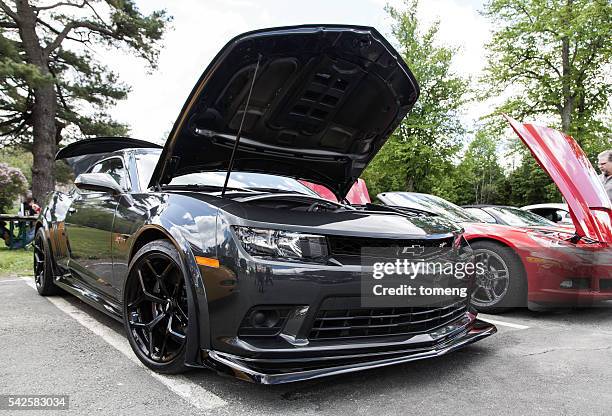 chevrolet camaro z/28 - chevrolet-camaro-super-sport stockfoto's en -beelden