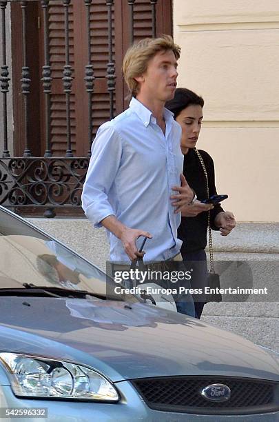 Christian of Hannover and Alessandra de Osma are seen on June 1, 2016 in Madrid, Spain.