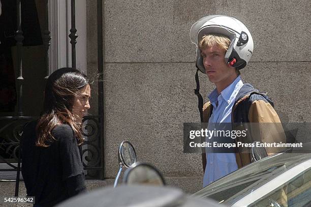 Christian of Hannover and Alessandra de Osma are seen on June 1, 2016 in Madrid, Spain.