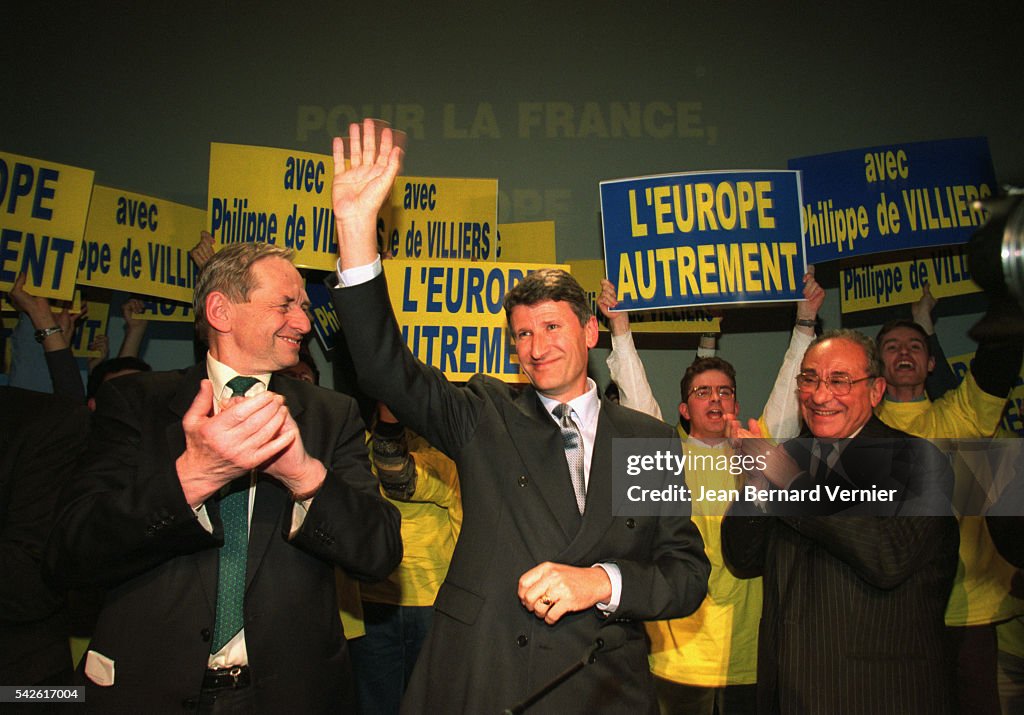 Philippe de Villiers Campaigning for President