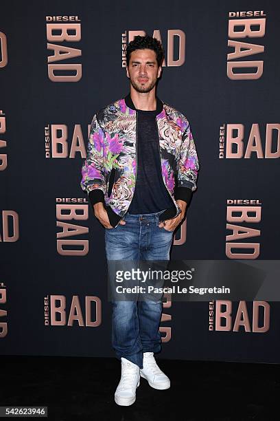 Jeremie Belingard attends the Diesel Party for the Launch of New Fragance For Men on June 23, 2016 in Paris, France.
