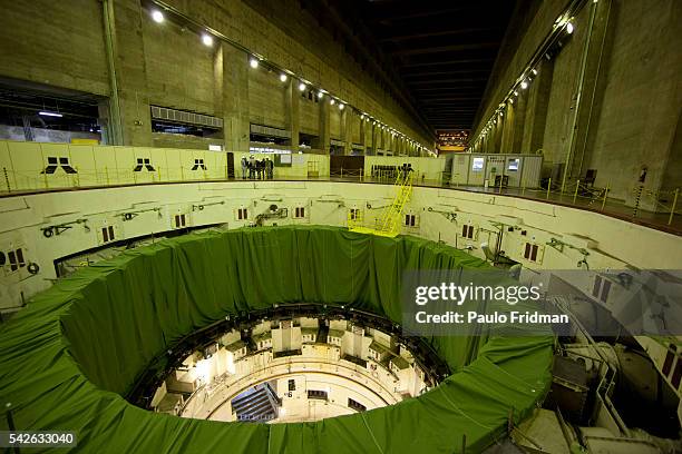 Turbine repair at Itaipu's Hidroelectric