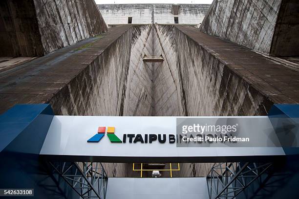 Itaipu Hydroelectric Power Station at Foz do Iguacu, Parana, Brazil, 07.21.11.
