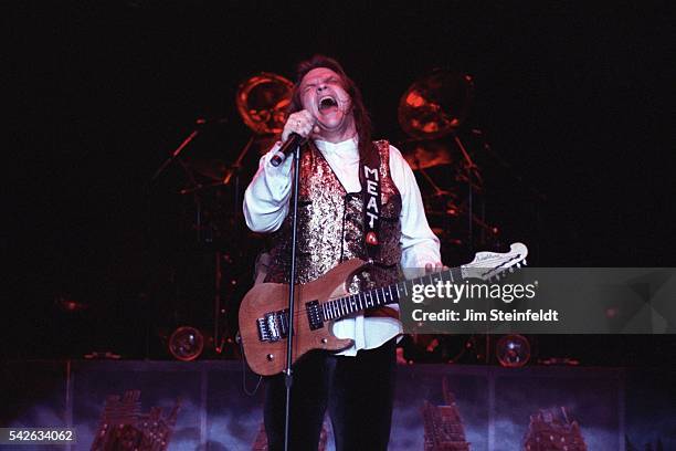 Meatloaf performs on the Everything Louder Tour at the Target Center in Minneapolis, Minnesota on July 2, 1994.