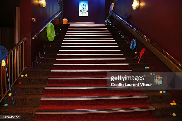 Illustration View of 'Camping 3' Paris Premiere at Gaumont Champs Elysees on June 23, 2016 in Paris, France.