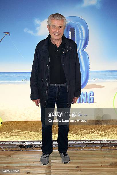 Director Claude Lelouch attends the 'Camping 3' Paris Premiere at Gaumont Champs Elysees on June 23, 2016 in Paris, France.