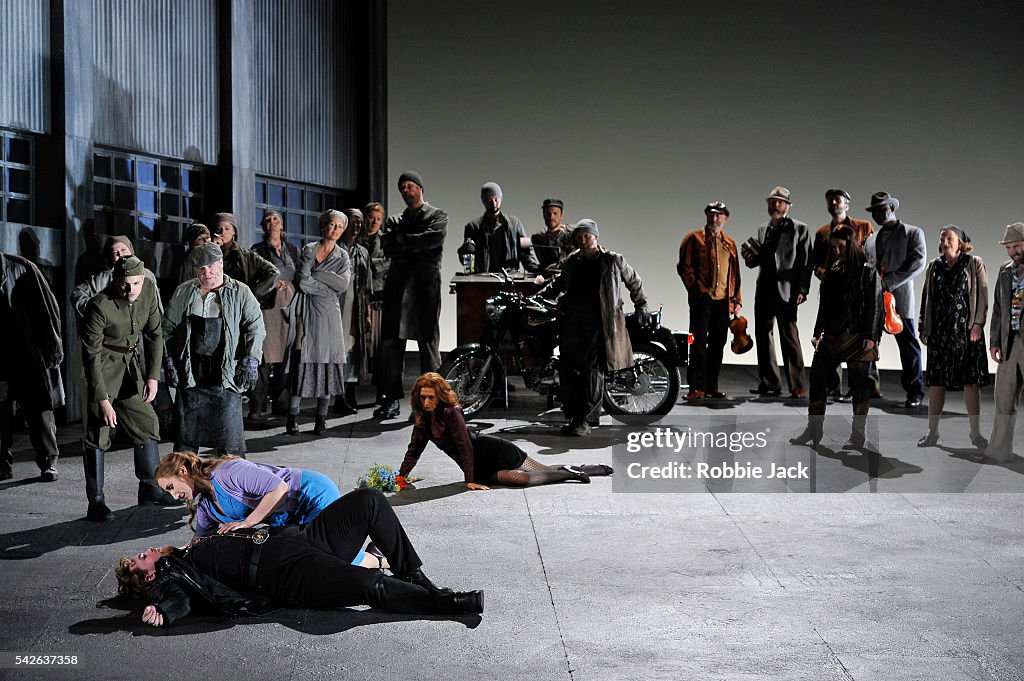 "Jenufa" Performed By English National Opera At The London Coliseum