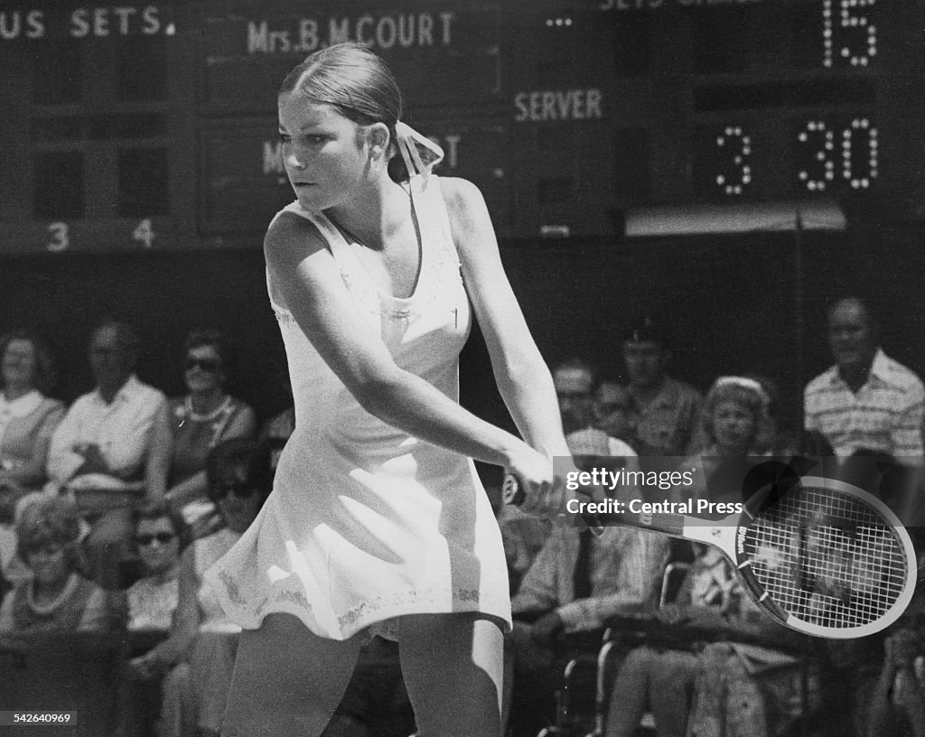 Chris Evert V Margaret Court