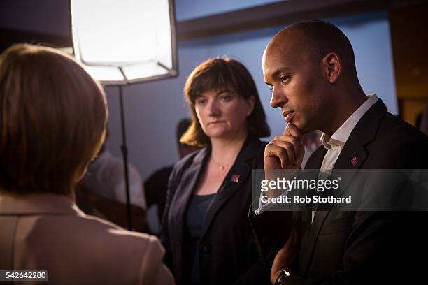 Chuka Umunna, Member of Parliament for Streatham, and Nicky Morgan, Secretary of State for Education and Minister for Women and Equalities, are...