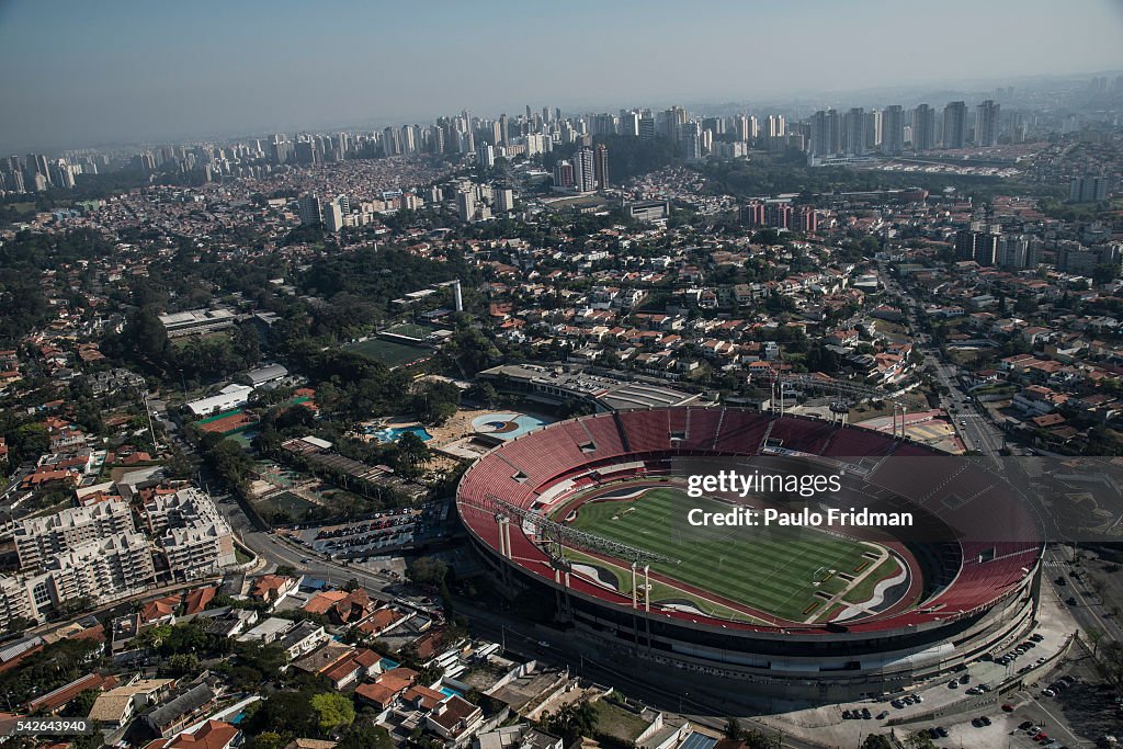 Brazil - Aerials of SAO PAULO