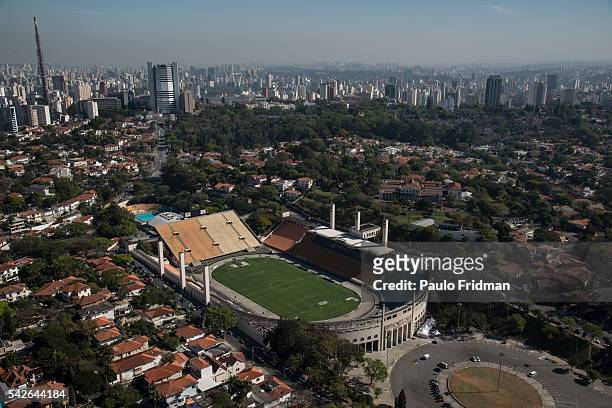 Estadio Paulo Machado de Carvalho , Sao Paulo, Brazil, on Friday August 23rd, 2013.