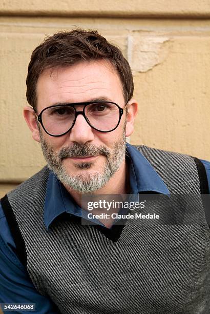 Michel Hazanavicius director of the movie The Artist at the 59th International Film Festival of San Sebastian