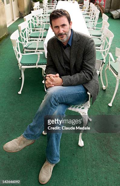 Michel Hazanavicius director of the movie The Artist at the 59th International Film Festival of San Sebastian