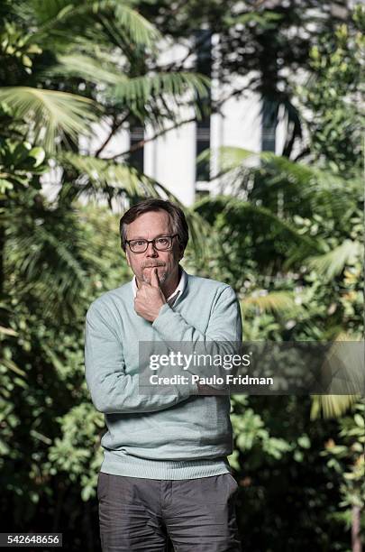 Movie Director Fernando Meirelles poses for a portrait at their film production company called O2 in Sao Paulo, Brazil.He was nominated for an...