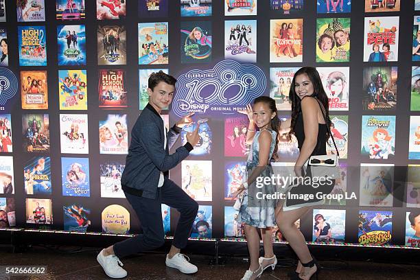 Stars, writers, directors and producers of Disney Channel Original Movies celebrated the 100th title in the blockbuster TV movie franchise,...