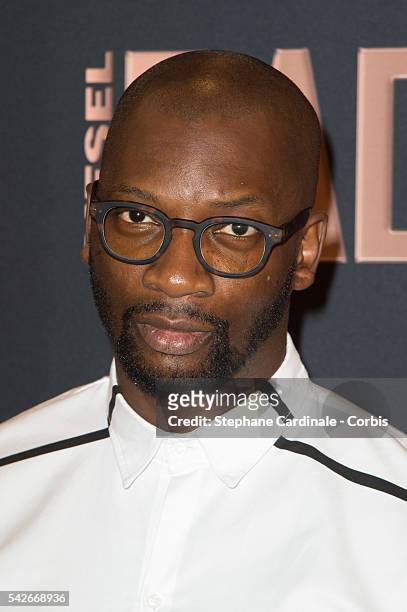 Singer Singuila attends the Diesel Party for the Launch of New Fragance For Men on June 23, 2016 in Paris, France.