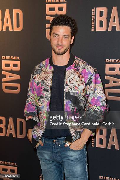 Jeremie Belingard attends the Diesel Party for the Launch of New Fragance For Men on June 23, 2016 in Paris, France.