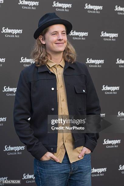 Pierre Sarkozy attends the party by Schweppes Ginger Ale in Madrid. Spain. June 23, 2016.