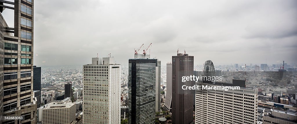 Shinjuku, view of the town