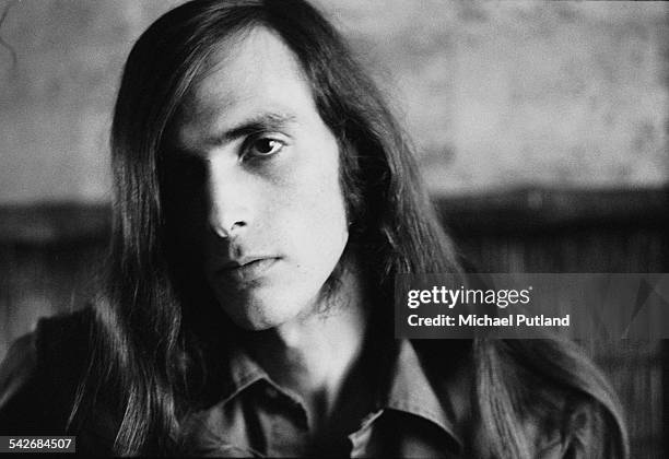 Guitarist John Cipollina of American psychedelic rock group Quicksilver Messenger Service, 8th May 1975.