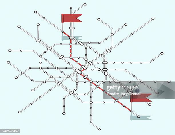 Confusing Map Examples Confusing Map High Res Illustrations - Getty Images