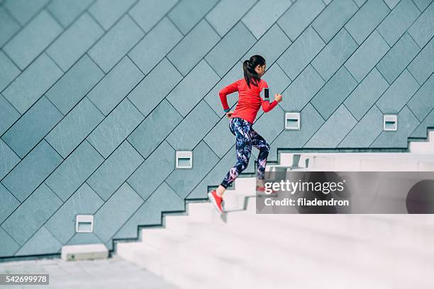 running up the stairs - clambering stock pictures, royalty-free photos & images