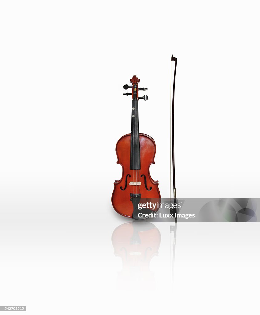 Violin and bow