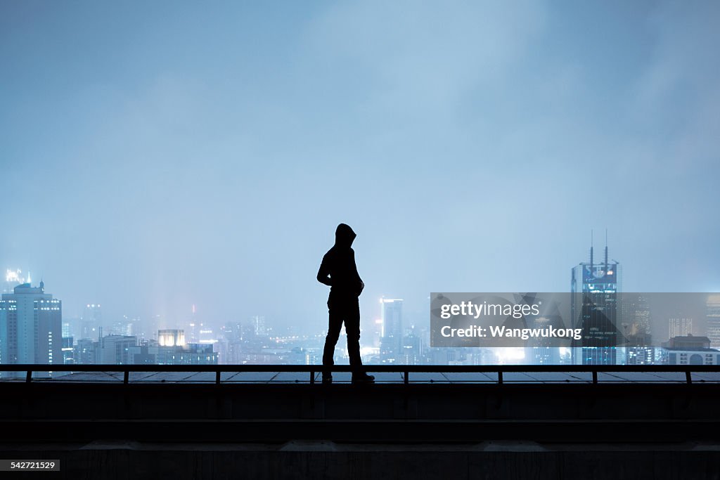 The silhouette portrait