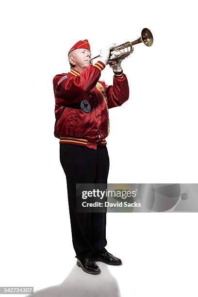 military veteran - bugle stock pictures, royalty-free photos & images